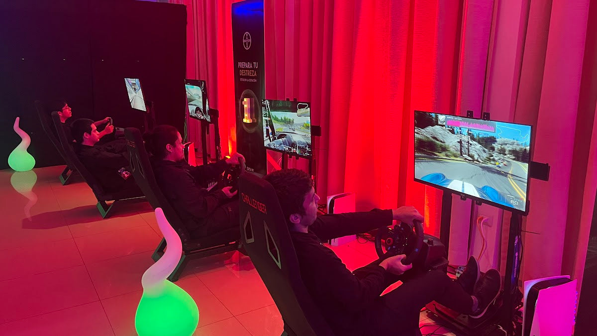 Cockpit de Simulador de Carros